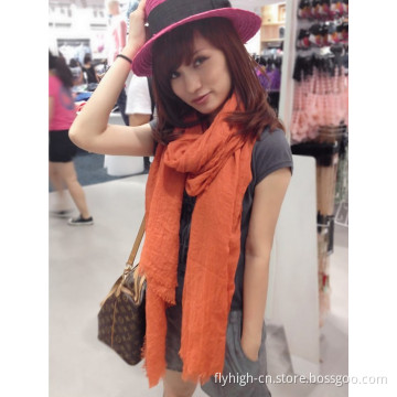 Factory Stock Plain Color Pashmina Scarf